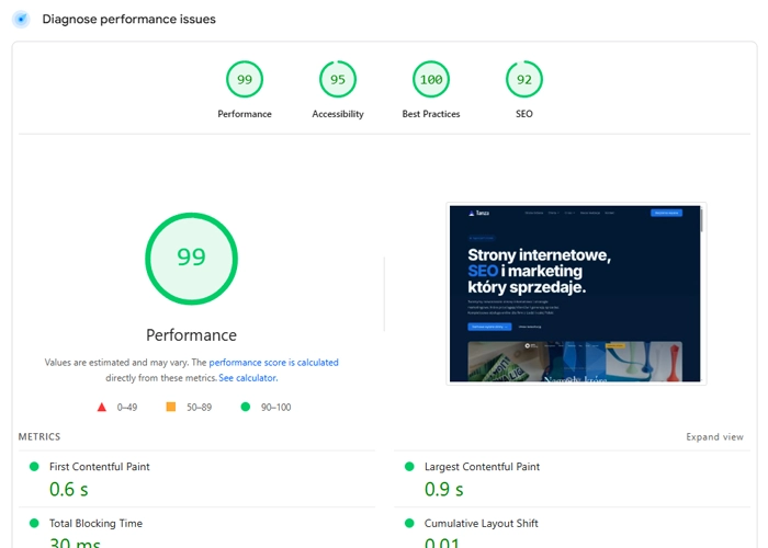 Jak poprawić działanie strony — Page Speed i UX